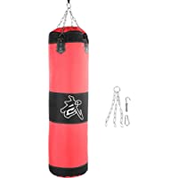 Bolsa de Arena vacía- Bolsa de Arena de Patada de Boxeo de Gancho de Entrenamiento vacía Saco de Arena de Pelea de…